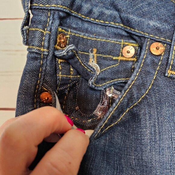 True Religion Hi-Rise Boot Cut Jeans - Picture 5 of 14